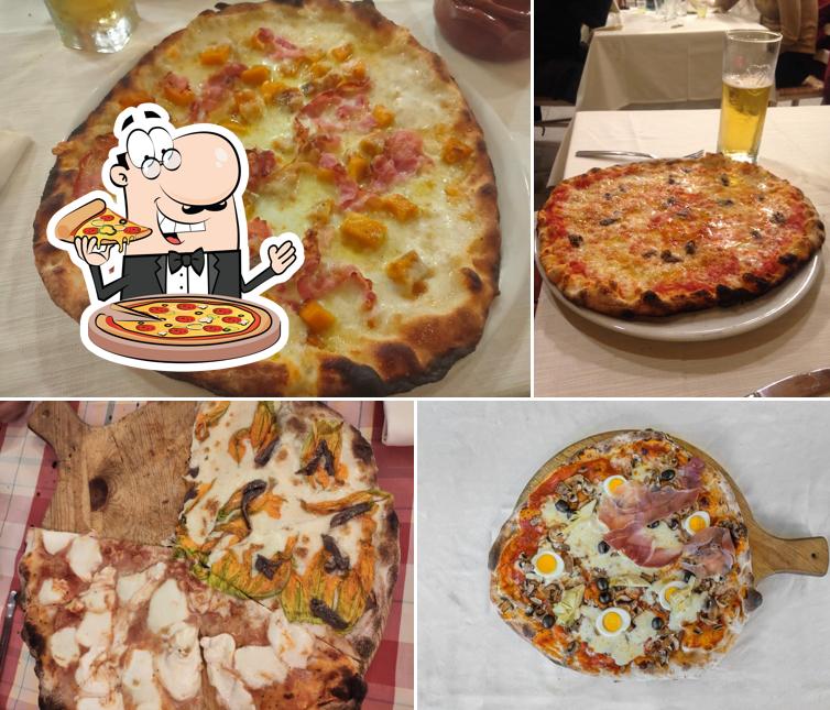 Ordina tra le molte varianti di pizza