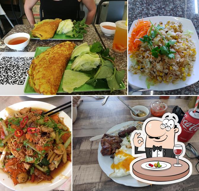 Meals at Tinh Lac Vietnamese Vegetarian Restaurant