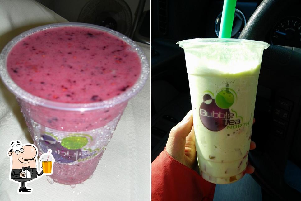 Enjoy a beverage at Bubble Tea North