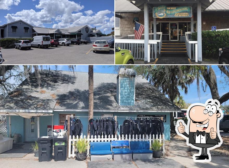 Charlie's Seafood House Restaurant in Crystal River Restaurant menu