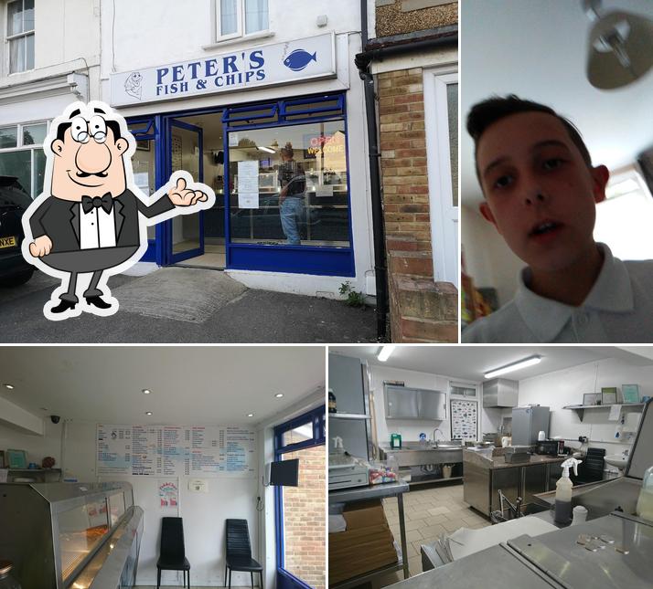 Peter’s Fish & Chips in Gillingham Restaurant menu and reviews