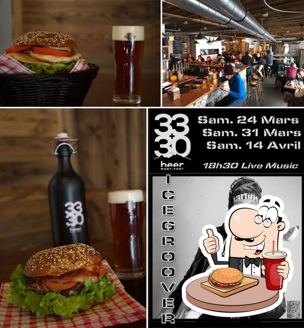 Pide una hamburguesa en 3330 Alt Bar