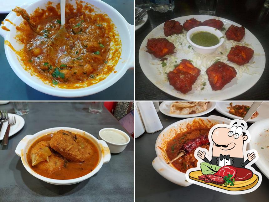 Archana Pure Veg provides meat dishes