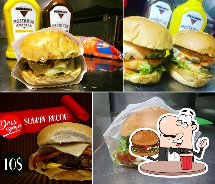 Os hambúrgueres do Docs Burger irão satisfazer diferentes gostos