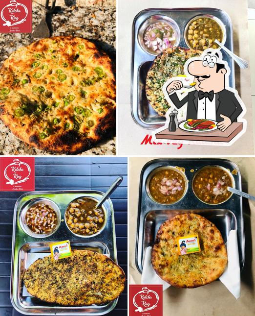 Food at Kulcha King Pathankot
