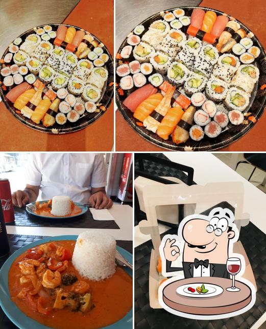 Platos en Sushi plus