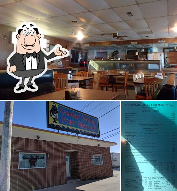 Cedar Valley Fish Market in Waterloo Restaurant menu and reviews