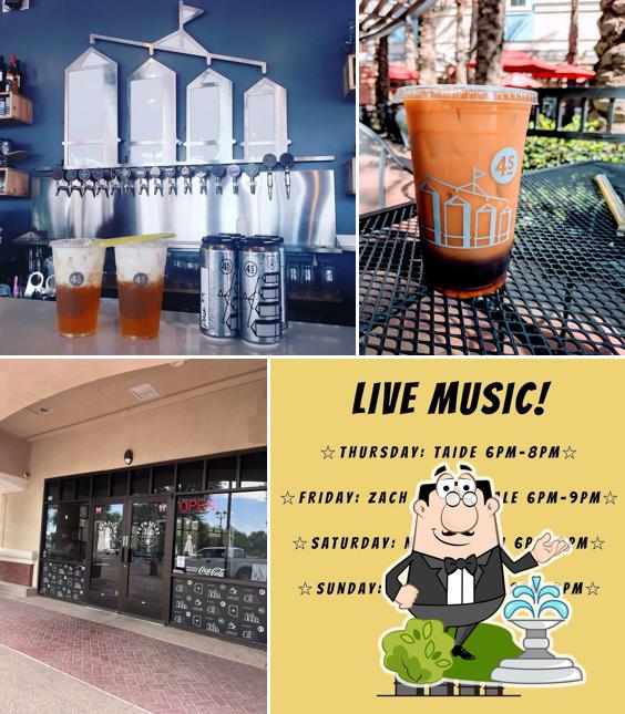 Four Silos Brewery Coffee & Beer House in Gilbert Restaurant menu and