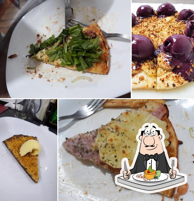 Platos en Barão Pizzaria