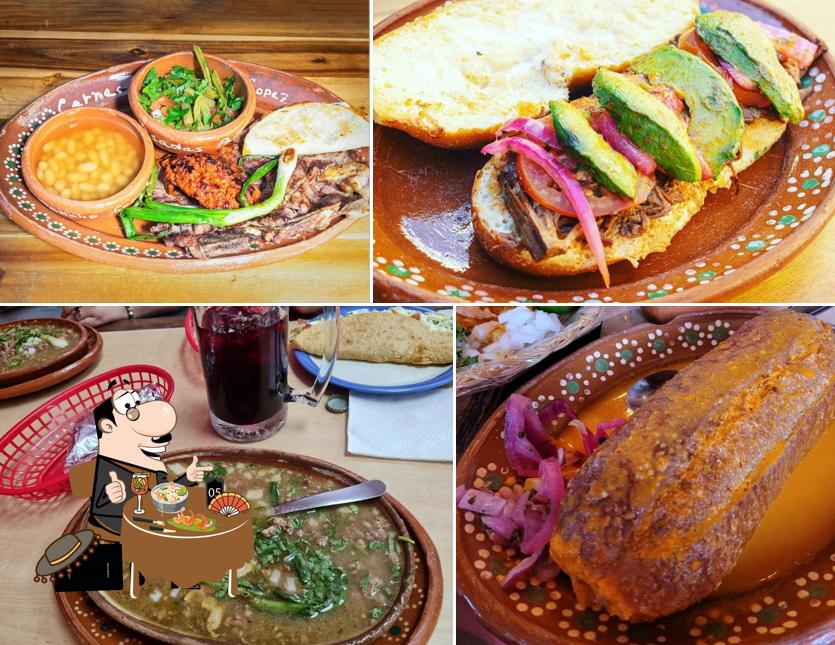 Carnes Asadas Pancho Lopez in City of Industry Restaurant menu and
