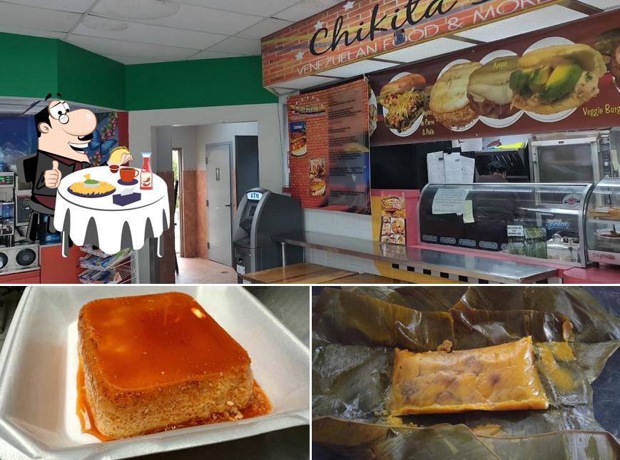 Try out a burger at CHIKITAS Venezuelan Food