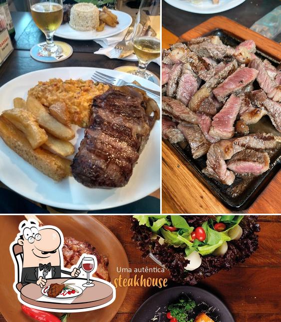 Escolha refeições de carne no ToroBull Steak&Beer Leopoldina