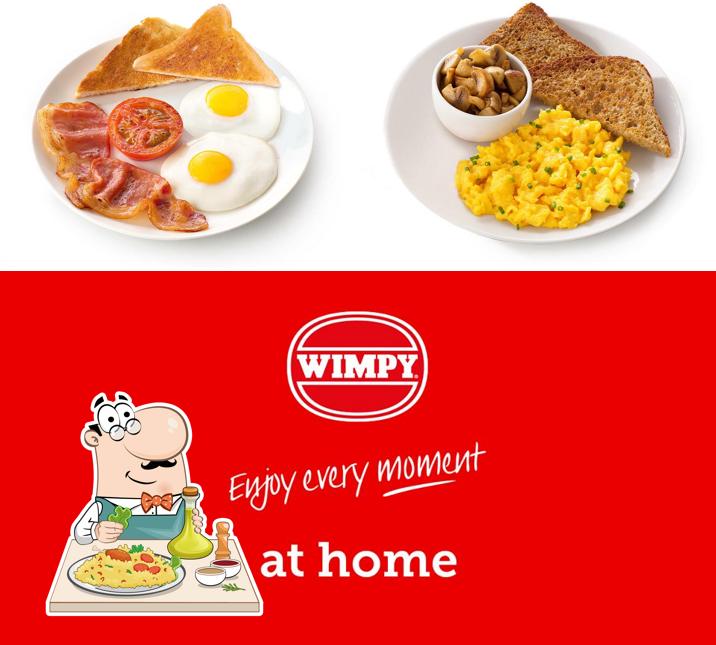 Nourriture à Wimpy