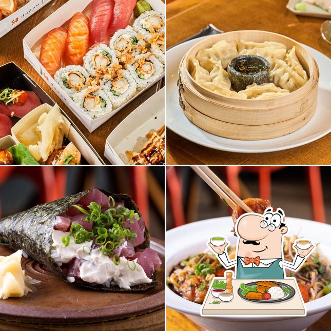 Comida em Daásu Sushi Bar