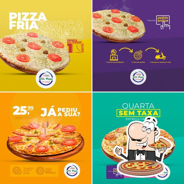 Peça diversos variedades de pizza