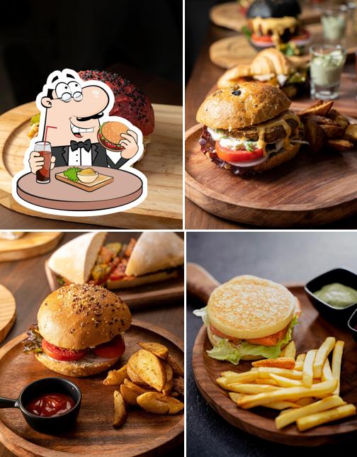 Try out a burger at Doughway Burger