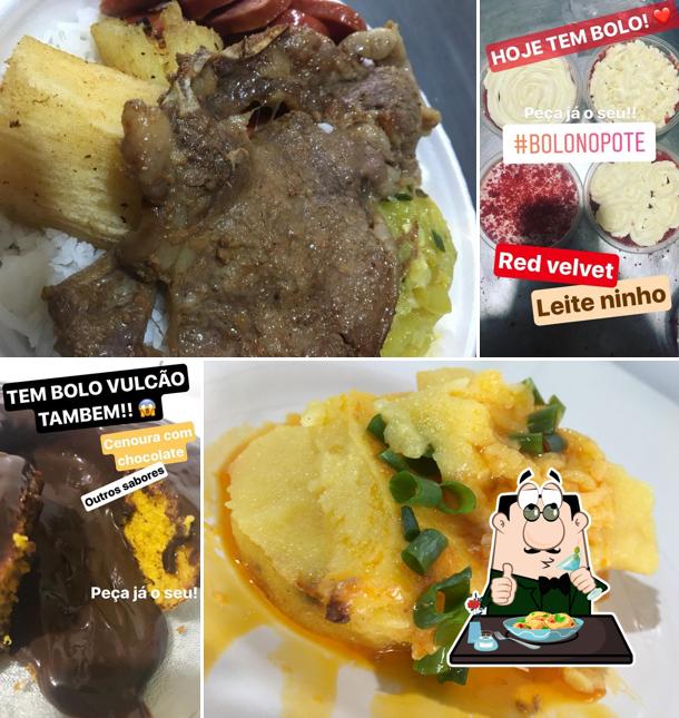 Comida em Esquerdinha's