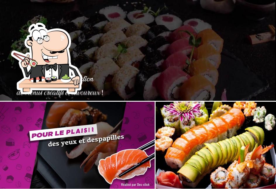 Choisissez de nombreuses options de sushi