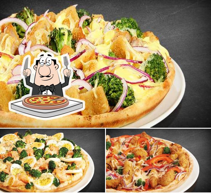 Choisissez différents types de pizzas