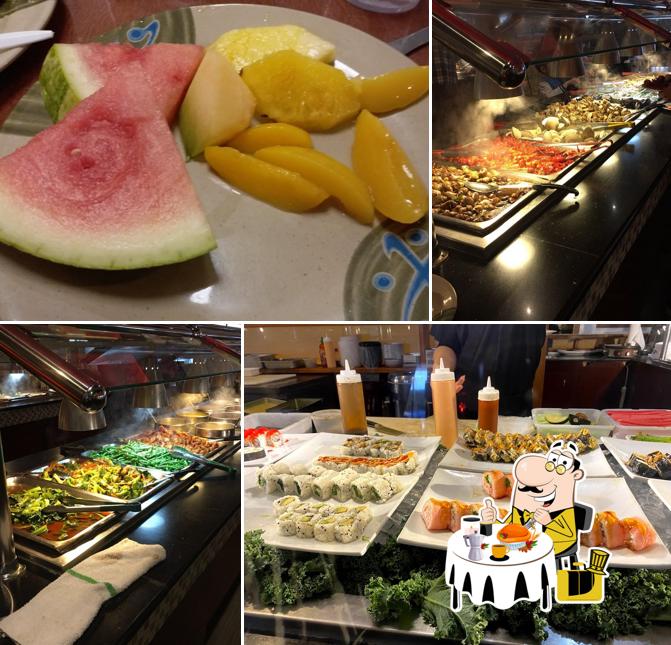Platos en Kumo Japanese Seafood Buffet