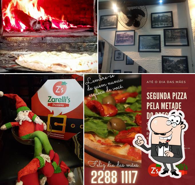 Veja imagens do interior do Zarelli's Pizzas