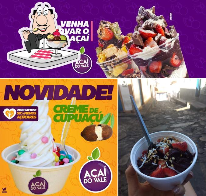 Açaí do Vale provê uma variedade de sobremesas