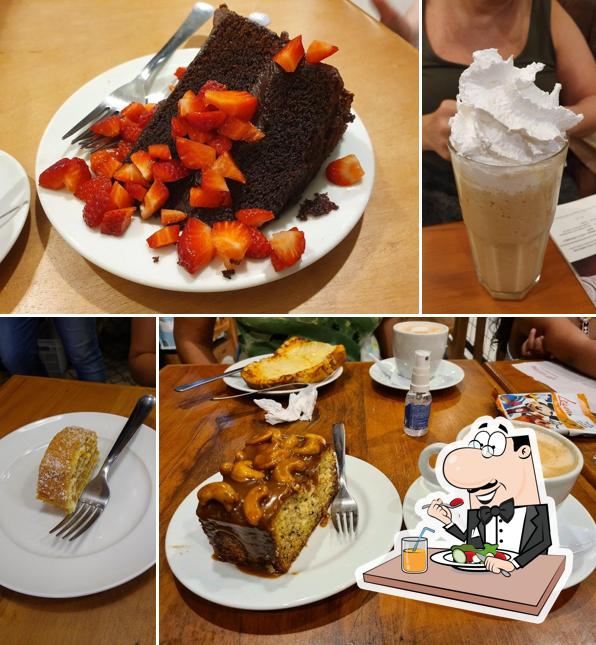 Comida em Coffeetown Nova América - The American Coffee and Cake Co