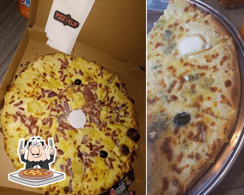 Prenez des pizzas à Pizz’Alif Firminy