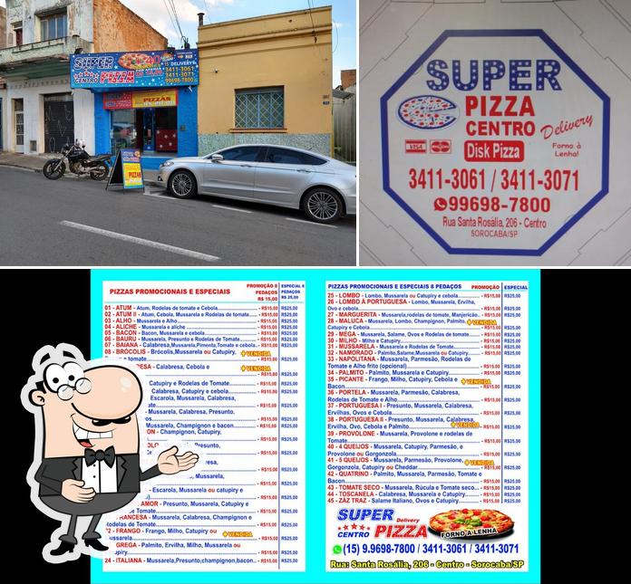 Look at this image of Super pizza Centro