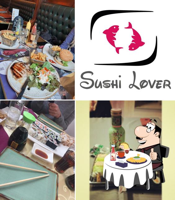 Commandez un hamburger à Sushi Lover