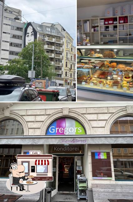 L'extérieur de Gregors Bakery
