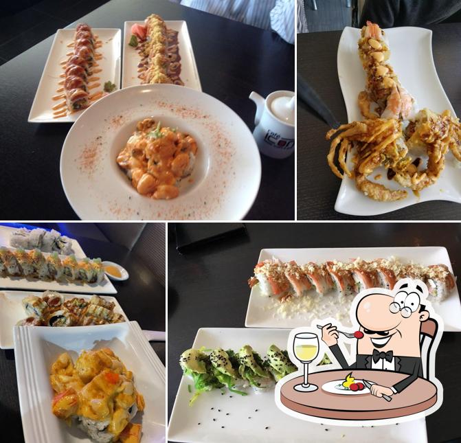 Food at Cafe Icon Sushi & Grill