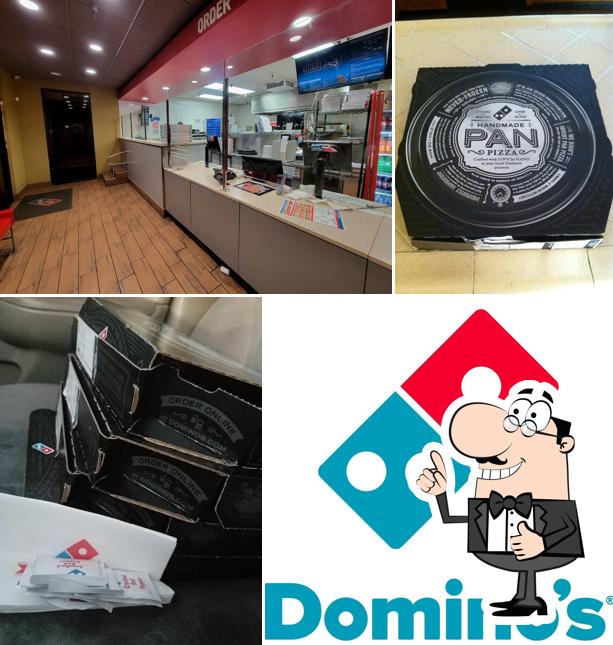 Here's an image of Domino's Pizza