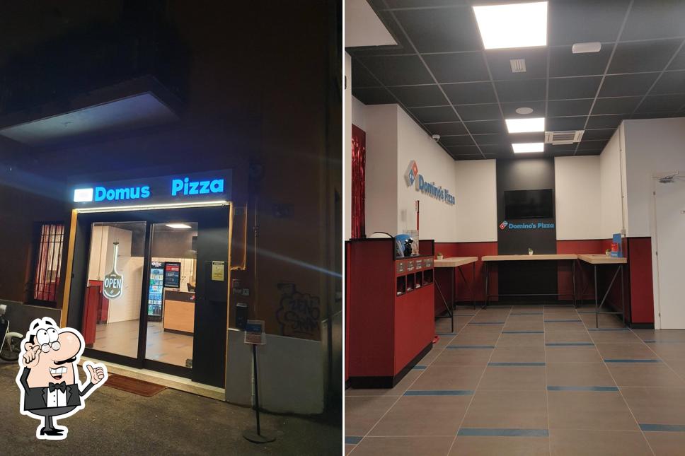 Gli interni di Domino's Pizza