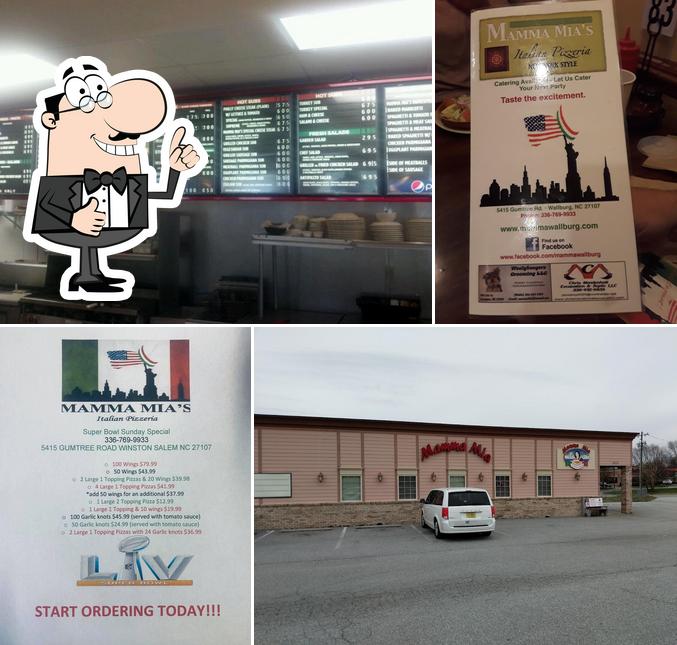 Mamma Mia's Italian Pizzeria in Wallburg Restaurant menu and reviews