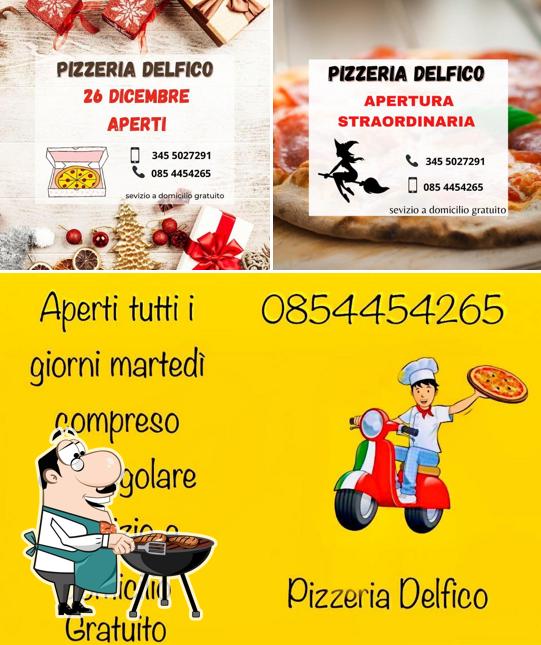 Vedi questa immagine di Pizzeria Delfico "pizza al piatto con consegna a domicilio"