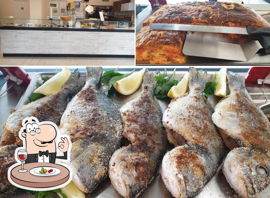Nourriture à Pizzeria-Braceria da Romano