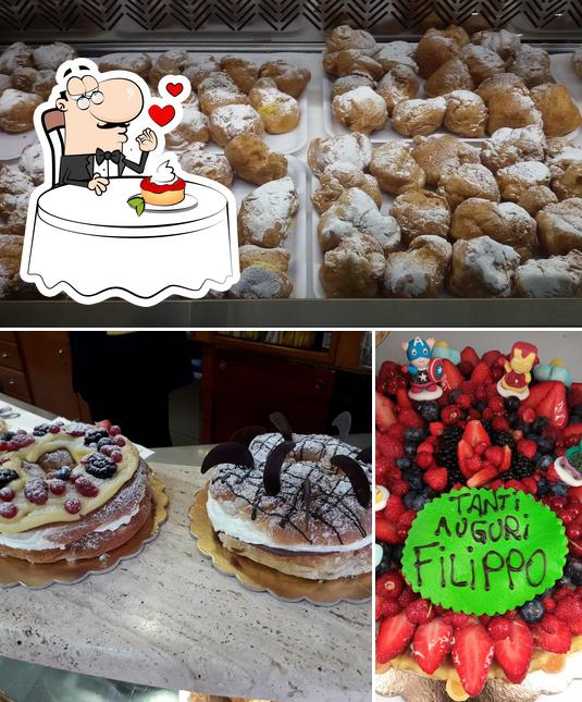 Bar Pasticceria De Marzi propone un'ampia gamma di dolci