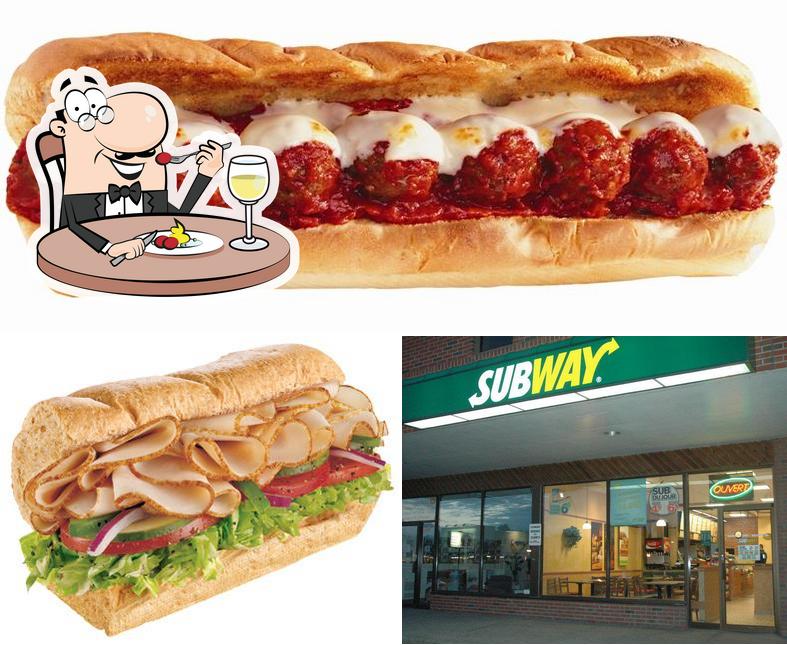 Nourriture à Subway