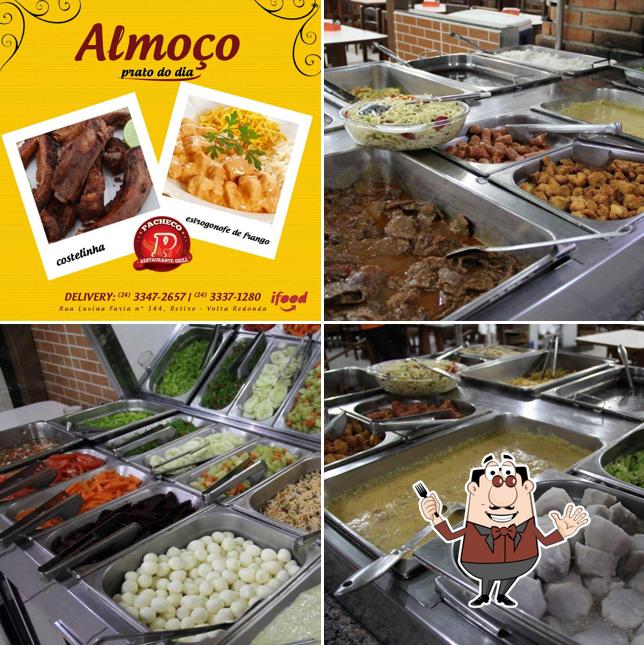 Platos en Pacheco Restaurante grill