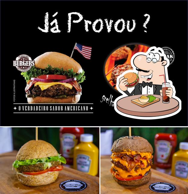 Os hambúrgueres do American Burger irão satisfazer diferentes gostos
