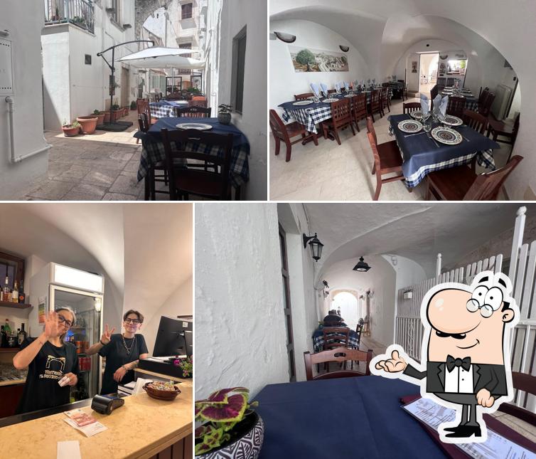 Siediti a un tavolo di Trattoria AL VECCHIO ARCO