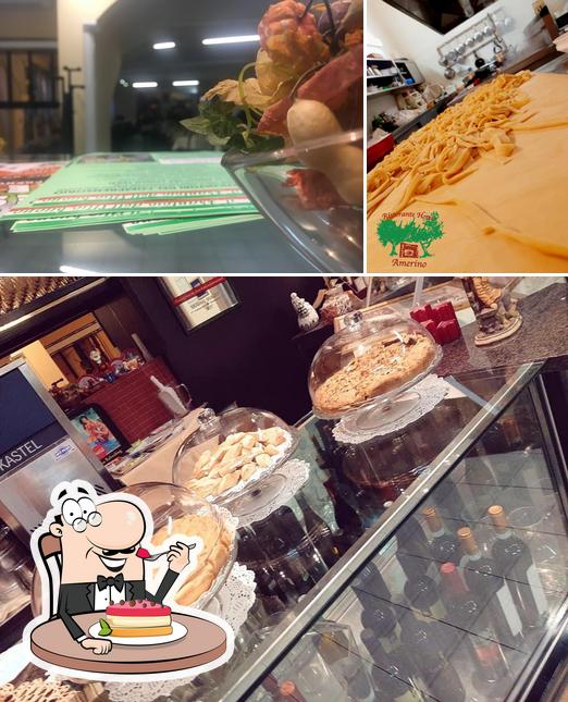Albergo Ristorante Amerino offre un'ampia gamma di dessert