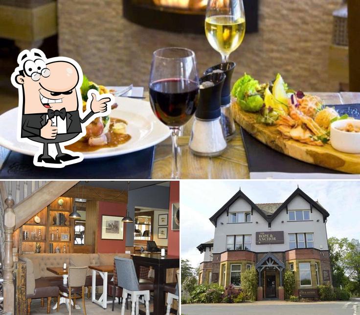The Rope & Anchor in Manchester Restaurant menu
