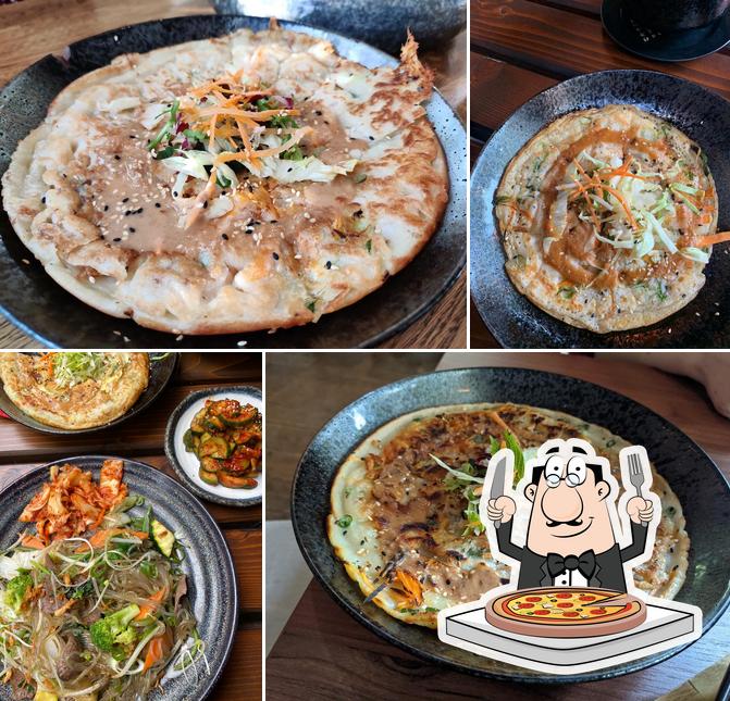 Essayez des pizzas à Feel Seoul Good