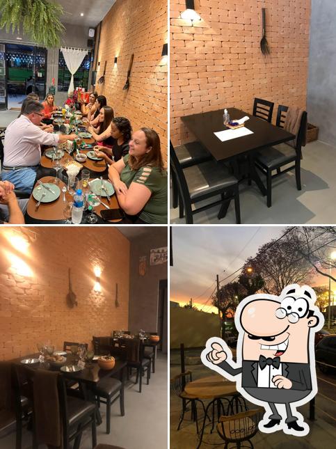 O interior do Guanabara Café e Bistrô