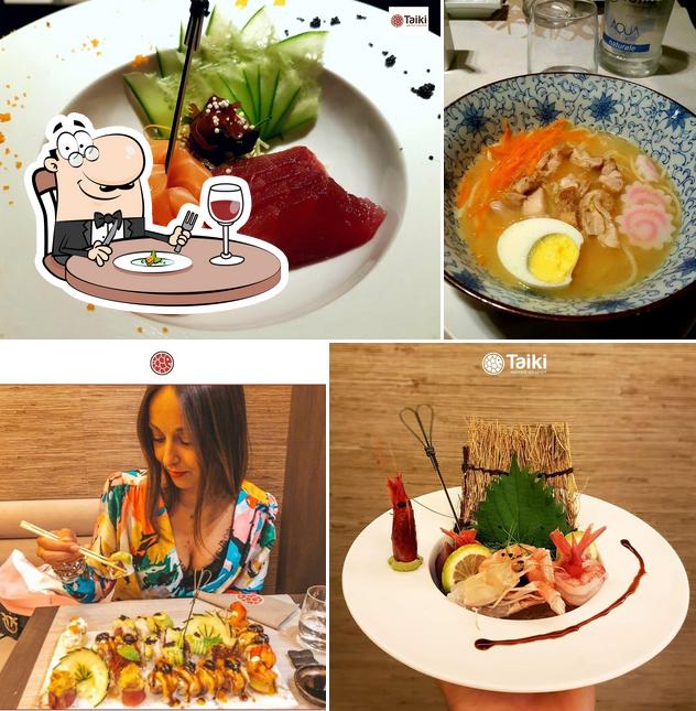 Еда в "Taiki Sushi"
