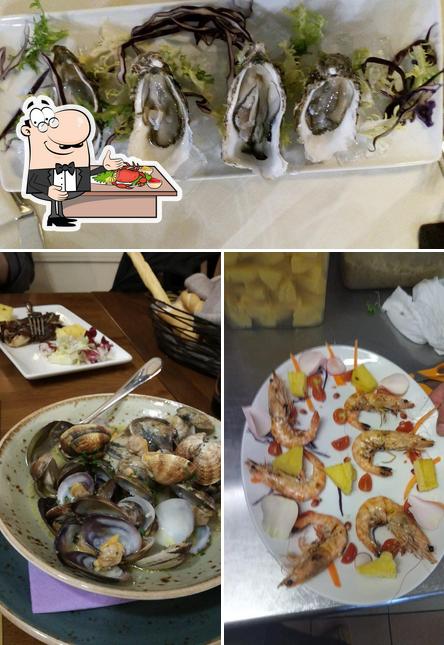 Get seafood at Antica Trattoria La Barcaccia