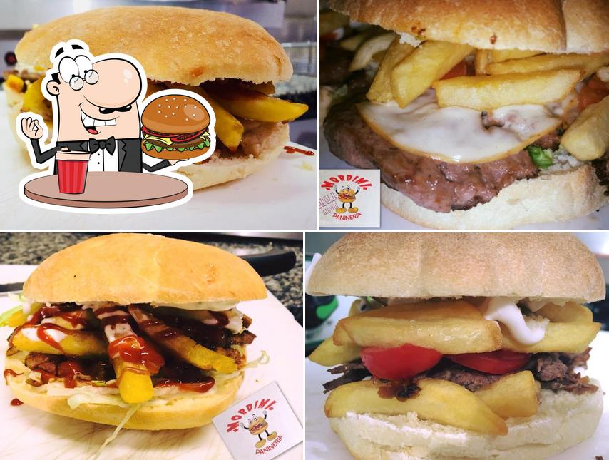 Gli hamburger di Mordimi - Panineria potranno soddisfare molti gusti diversi