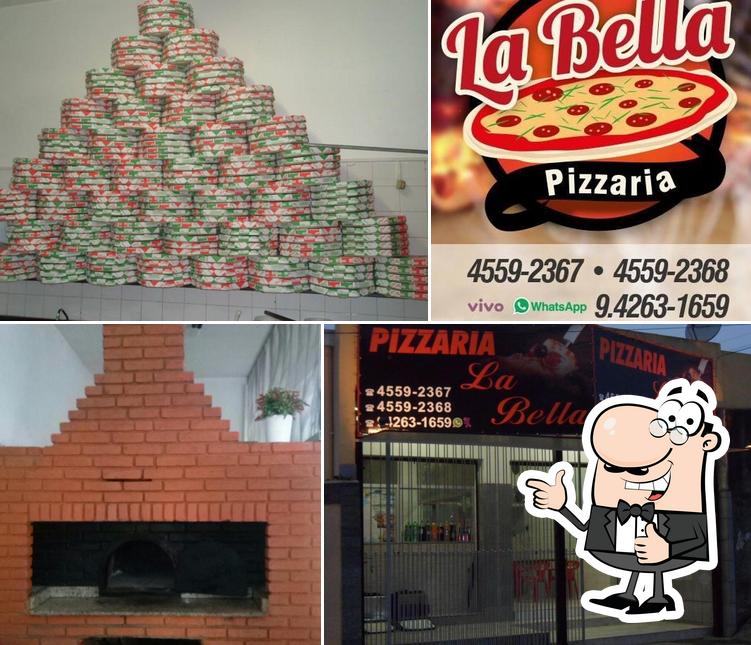 Here's a pic of Pizzaria La Bella